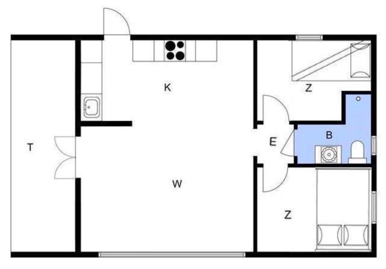 Immaculate 2-Bed House At The Beach 12H Brenderup Exterior photo